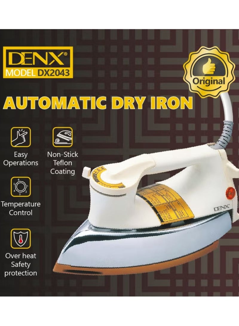Denx An automatic iron with an advanced safety system and various temperature settings for ironing various clothes - Image 3