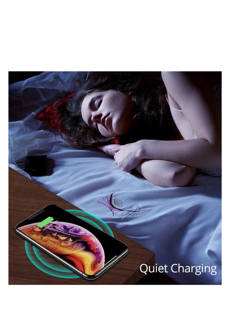 Excefore - Invisible Wireless Charger, Under Desk Wireless Charger, 10W Furniture Wireless Charging Board, 20Mm Long -Distance Wireless Mobile Phone Charger, Suitable for iPhone, for  Galaxy and for QI - Image 1