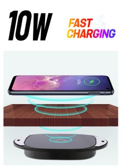 Invisible Wireless Charger, Under Desk Wireless Charger, 10W Furniture Wireless Charging Board, 20Mm Long -Distance Wireless Mobile Phone Charger, Suitable for iPhone, for  Galaxy and for QI