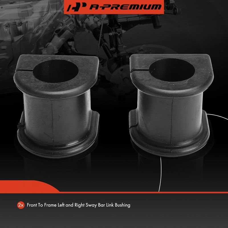 A-Premium Front To Frame Sway Bar Bushing Kit - Image 3