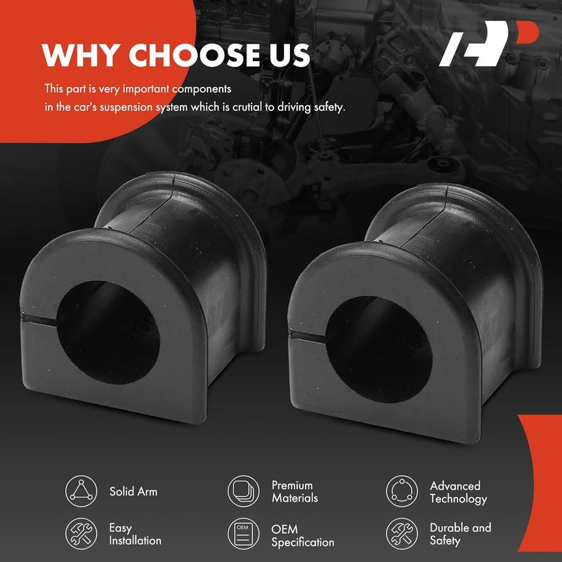 A-Premium Front To Frame Sway Bar Bushing Kit - Image 5