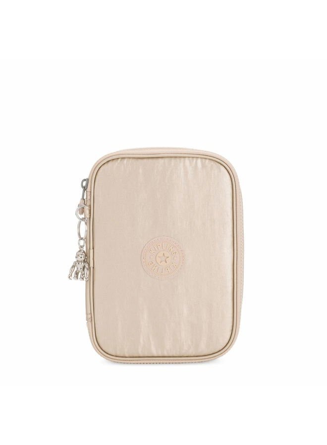 kipling 100 Pens Case Starry Gold Metallic - Image 1