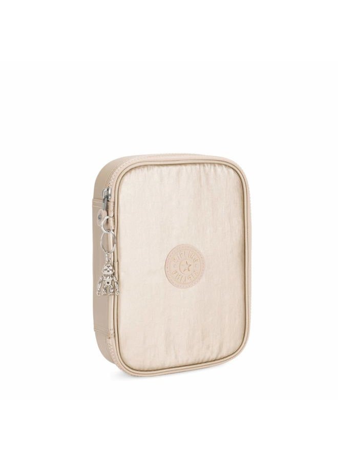 kipling 100 Pens Case Starry Gold Metallic - Image 2