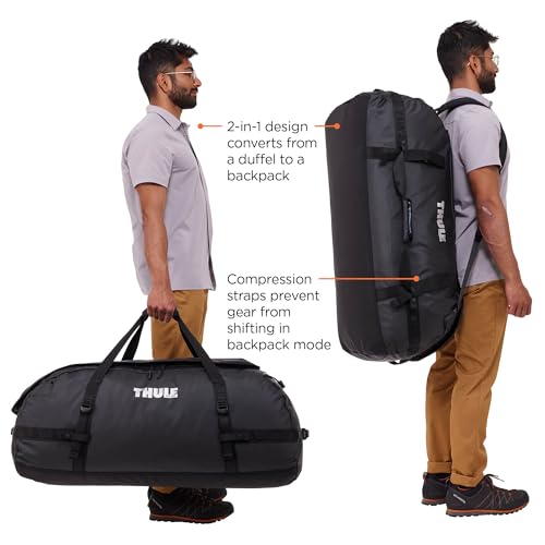 Thule Chasm 130L, Black - Image 5