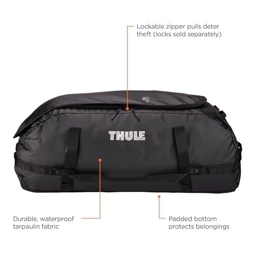 Thule Chasm 130L, Black - Image 2