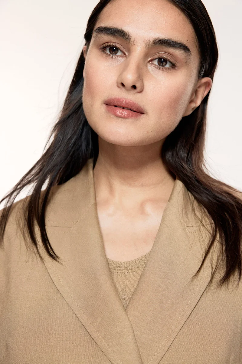 H&M Linen-blend blazer dress