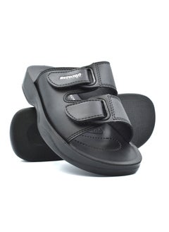 aerosoft AEROSOFT A4811 MEN'S BLACK SLIPPERS  - Image 3