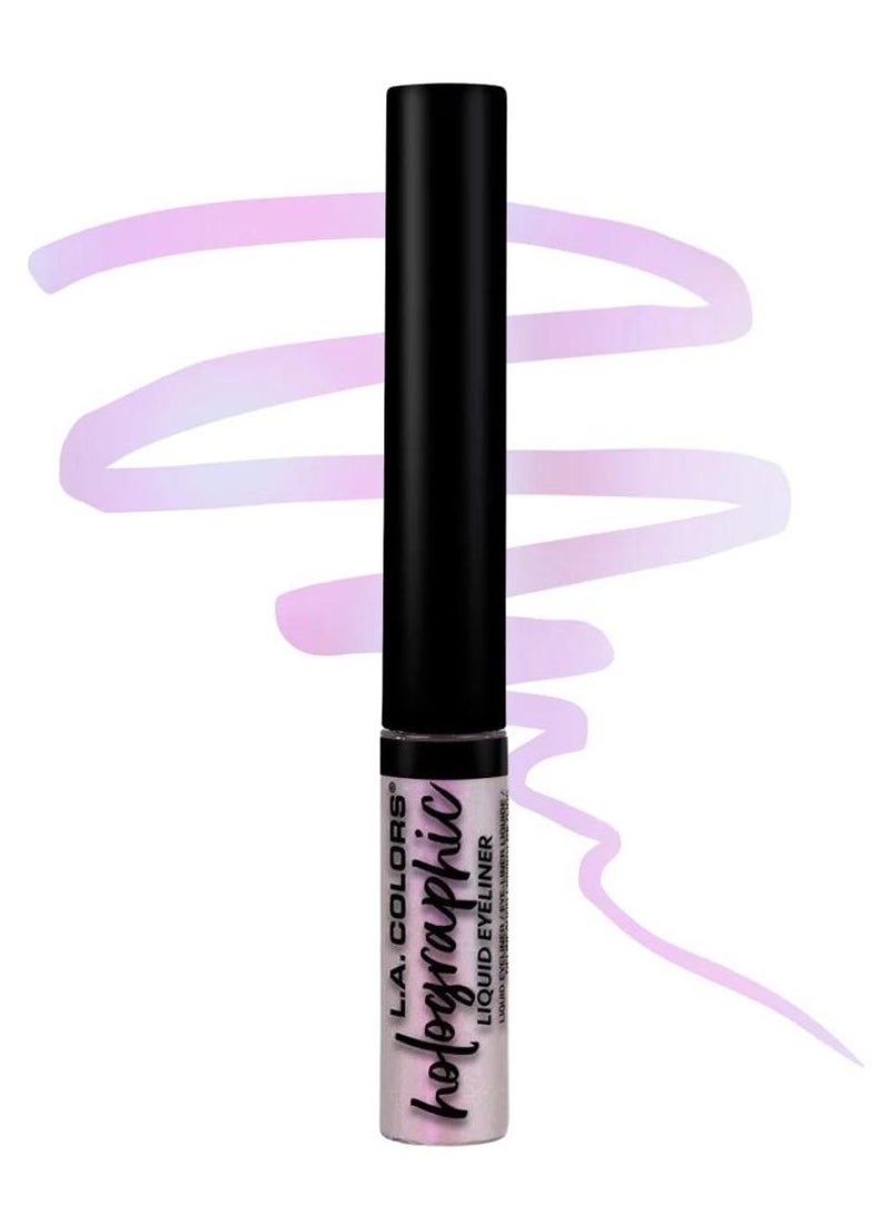 LA Colors L.A. Colors Liquid Eyeliner Matte, Chrome and Holographic Holographic Cosmic Pink 5ml - Image 1
