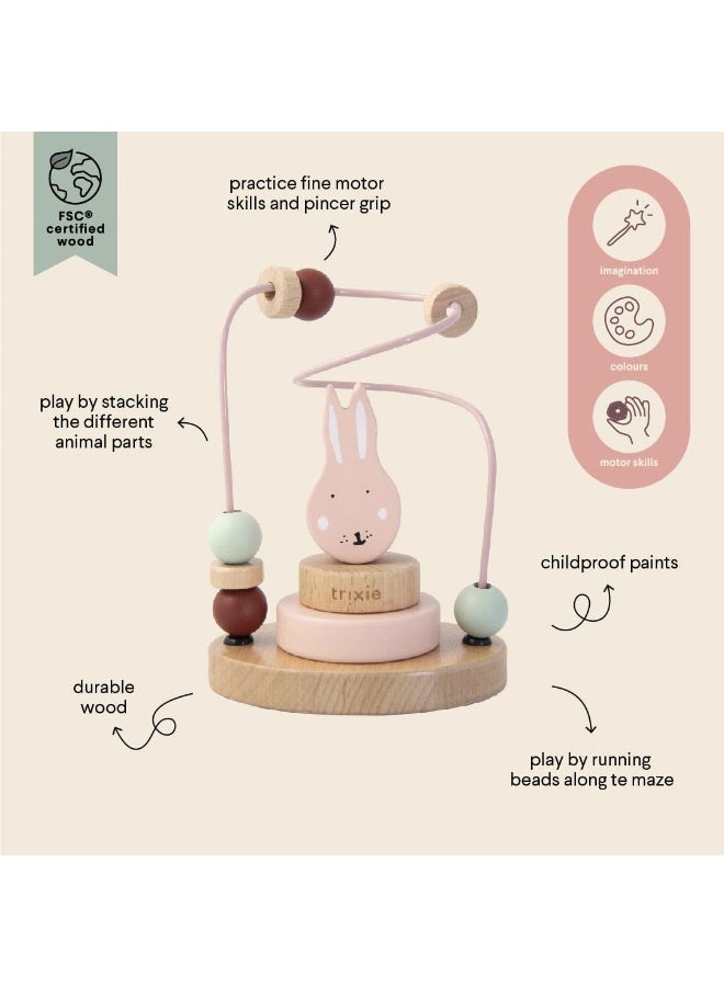 Trixie Wooden Beads Maze - Mrs. Rabbit - Image 3