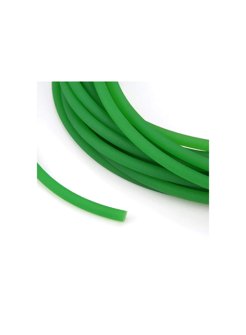 GGOOT Polyurethane Belt Green Rough Surface PU Polyurethane Round Belt for Drive Transmission (6mm×10m), Other power tool accessories - Image 4
