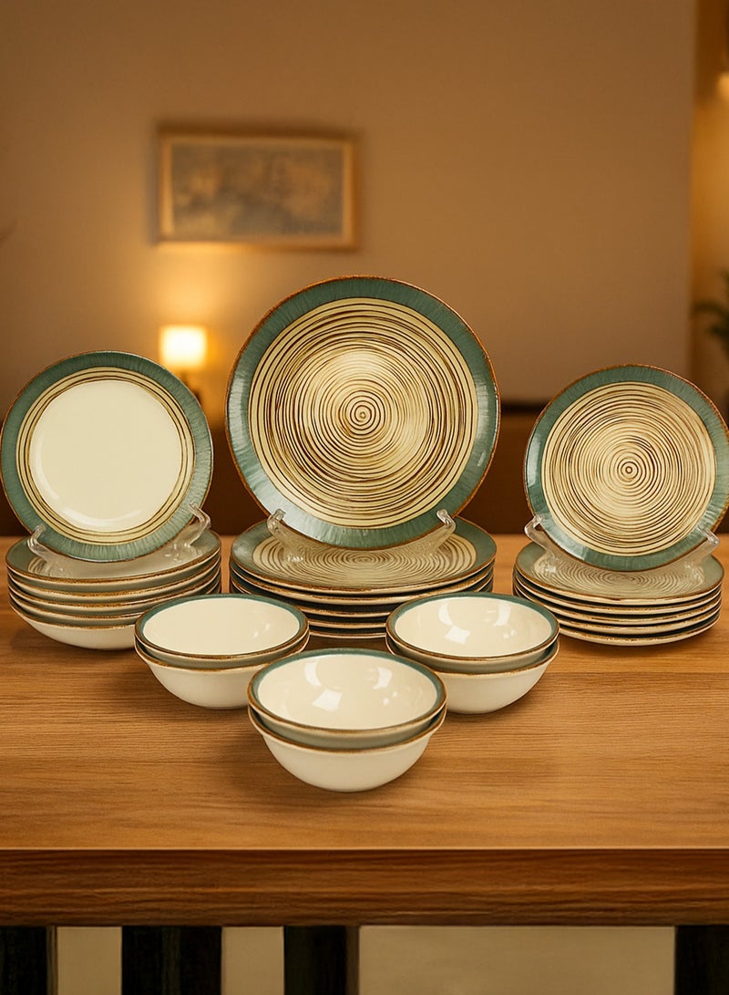 OZO 2502- 24-pieces dinner set. Made in Turkey - Image 1