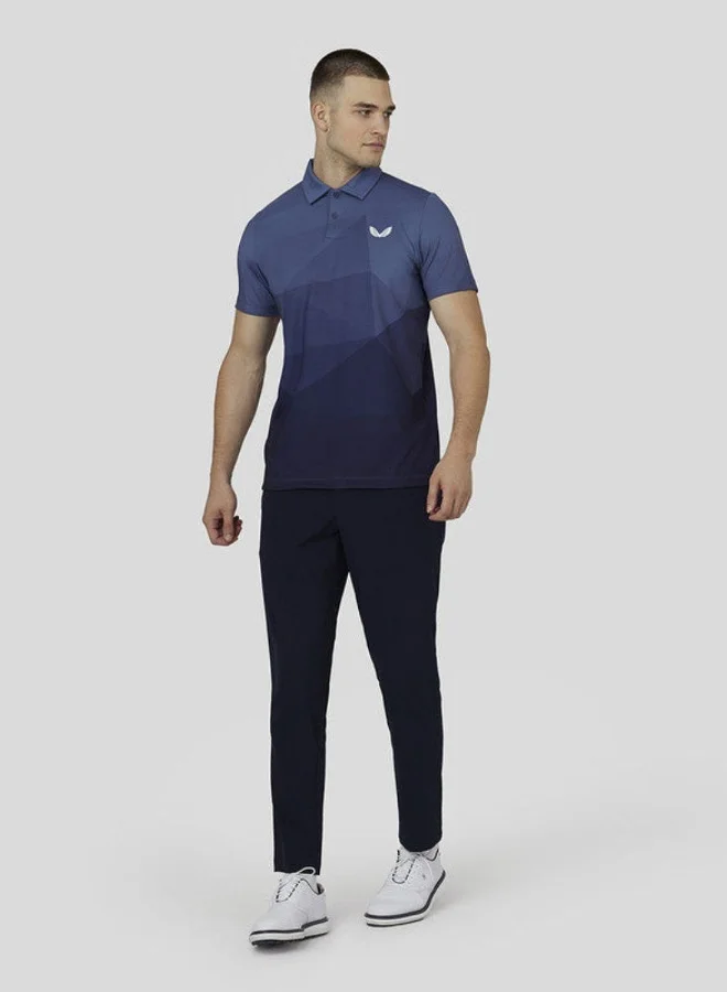 كاستور Men'S Golf Printed Polo