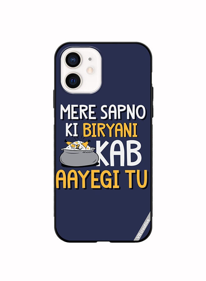 VR CREATIVE Protective Case Cover For Apple iPhone 11 Mere Spano Ki Biryani Kab Aayegi Tu Design Multicolour - Image 1