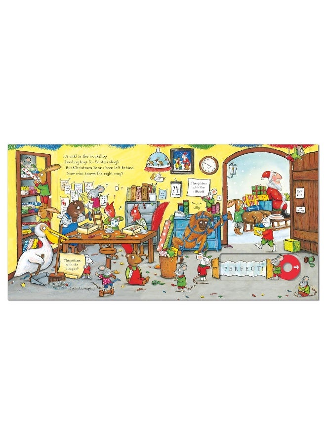The Christmas Bear: A Push, Pull and Slide Book  - Image 4
