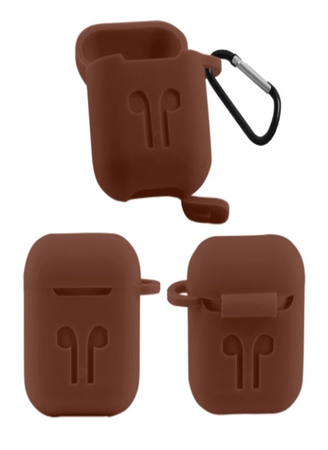 Generic - Protective Case Cover For Apple AirPods With Strap Holder - Image 1