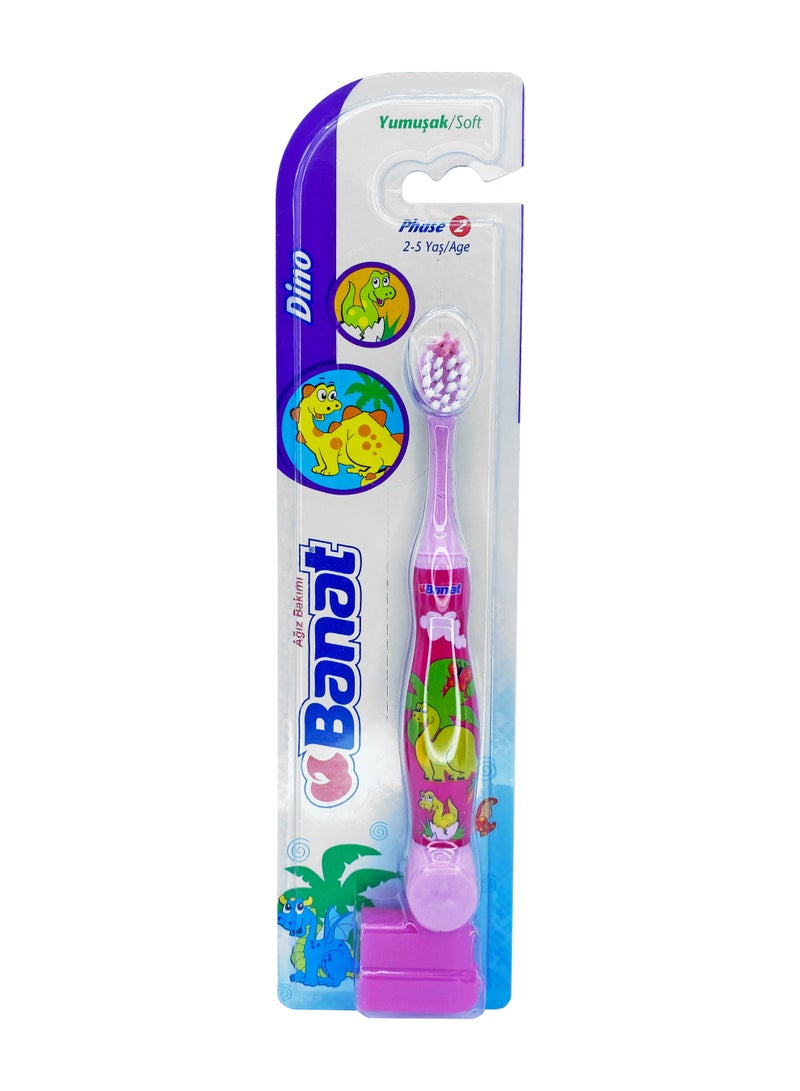 Banat Dino Toothbrush For Kids - Image 1