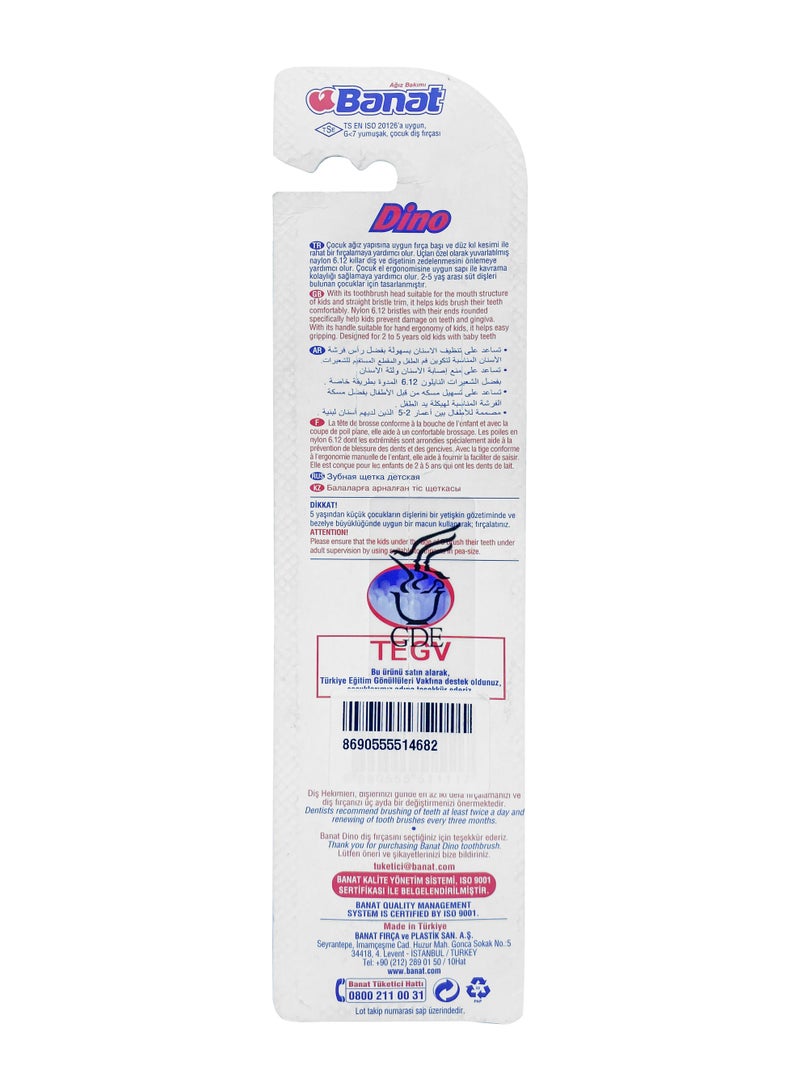 Banat Dino Toothbrush For Kids - Image 2