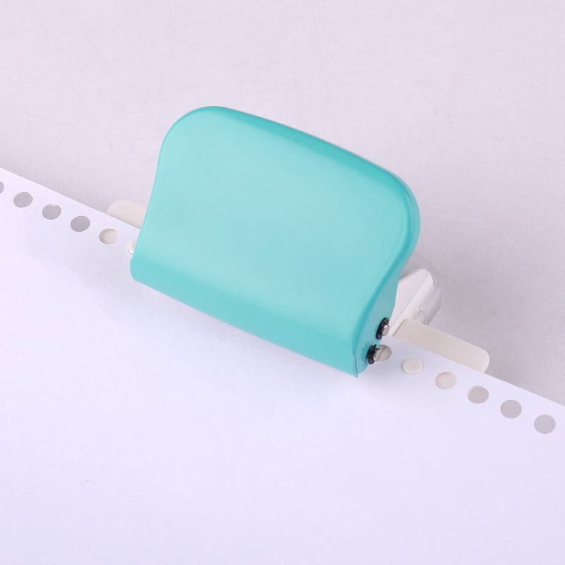 KW-trio 6-Hole Paper Punch Handheld Metal Hole Puncher 5 Sheet Capacity 6mm for A4 A5 B5 Notebook Scrapbook Diary Planner - Image 3