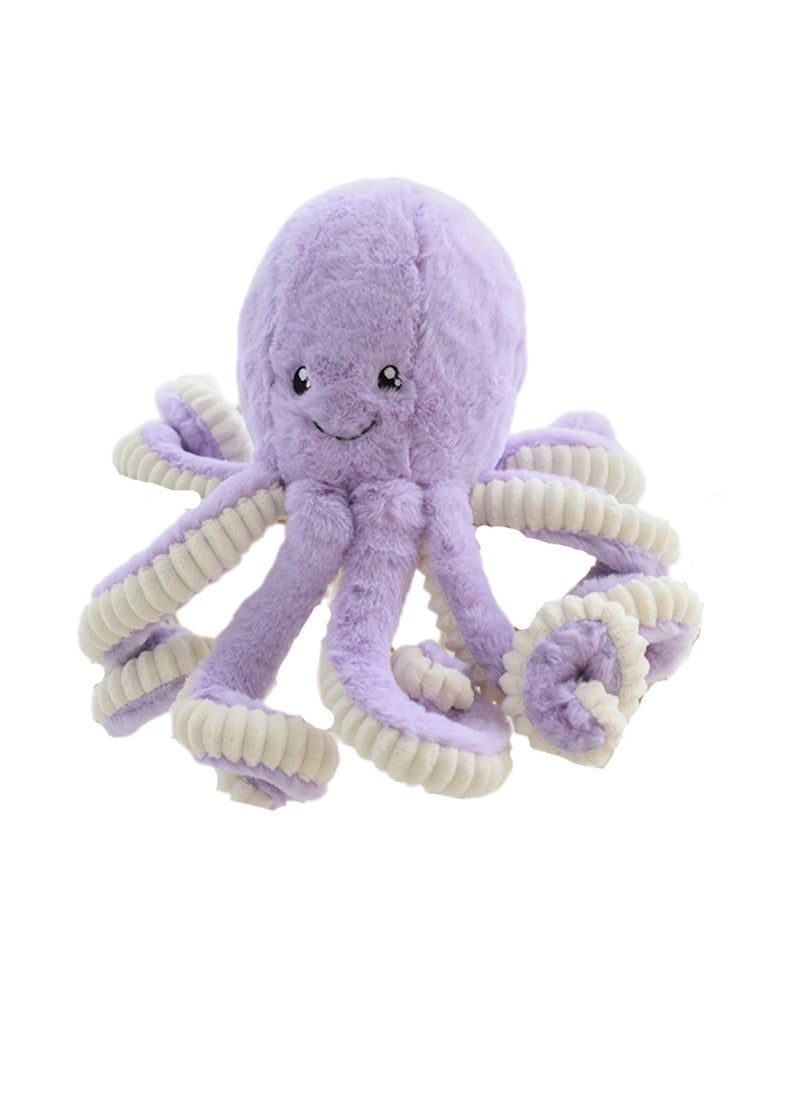 Generic - 40 CM Cute Octopus Plush Toy Soft Stuffed Marine Animals Doll For Girls And Boys All Ages Gift （Purple） - Image 1