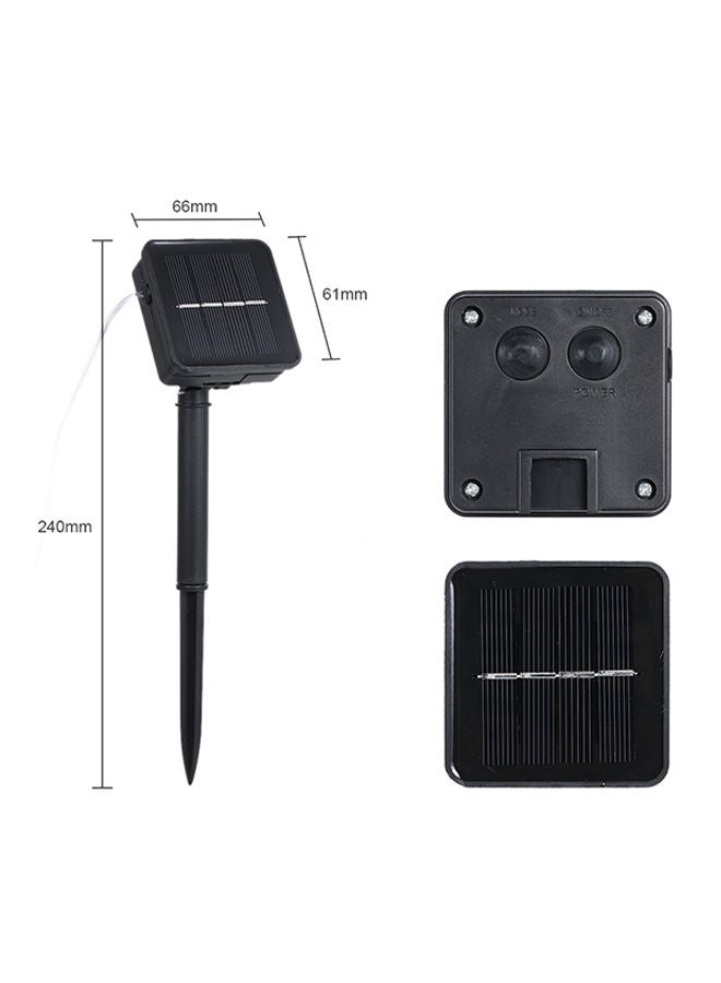 NIBEMINENT Solar Powered Copper Wire Fairy String Lawn Lamp Multicolour 20meter - Image 2