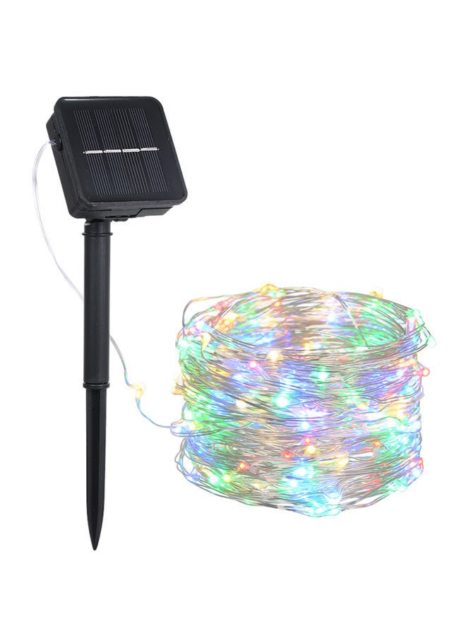 NIBEMINENT Solar Powered Copper Wire Fairy String Lawn Lamp Multicolour 20meter - Image 1