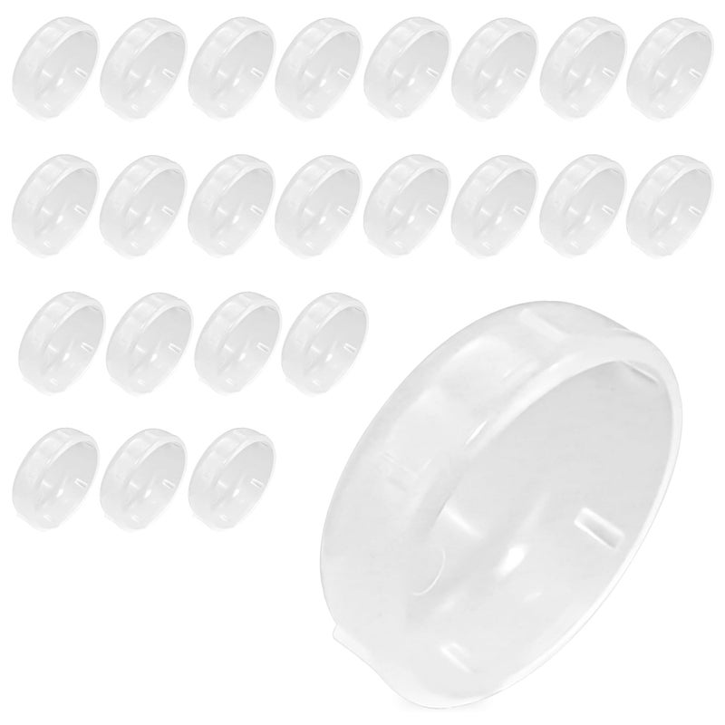 prime&swift 24 Pack Of 1-1/2"" Wrought Iron Patio Furniture Feet Glides Cups By Prime&Swift Furniture Legs And Tables Easy To Install - Image 1
