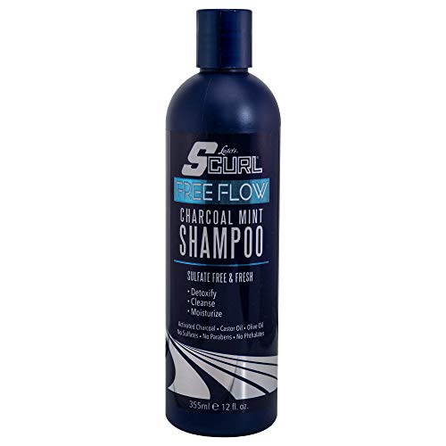 Luster's SCurl Free Flow Charcoal Mint Shampoo - Image 5