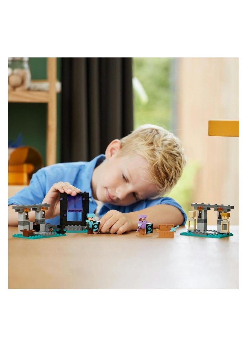 LEGO Minecraft The Armoury Building Toys 21252 - Image 2