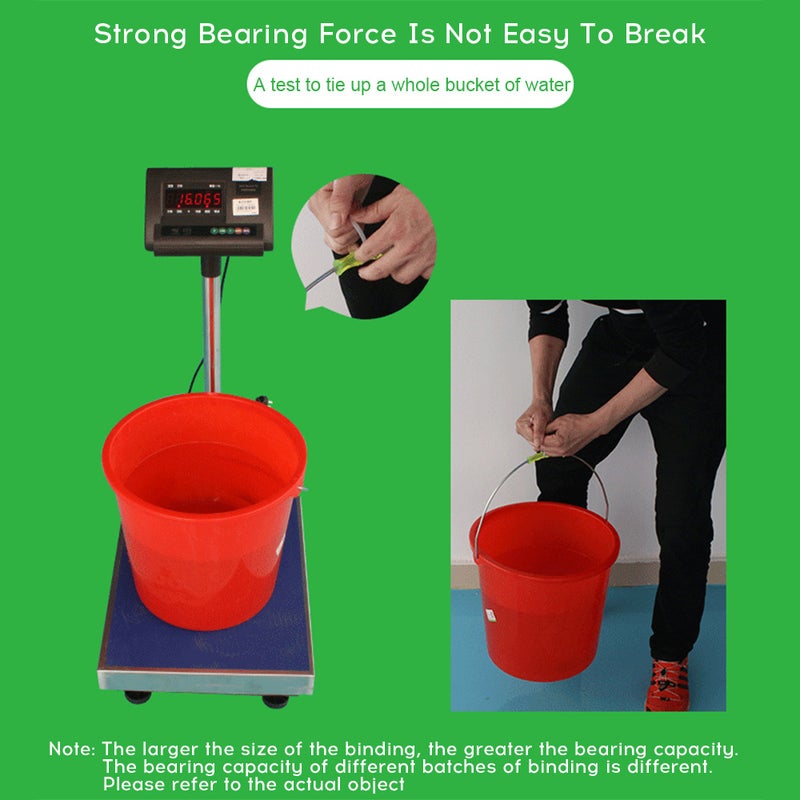 Loquat 500-Piece Portable Durable Self Locking Cable Tie Set Multicolour 13 x 8 x 11cm - Image 2