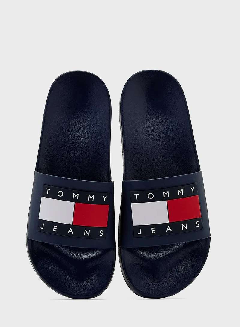 TOMMY JEANS Logo Printed Slide