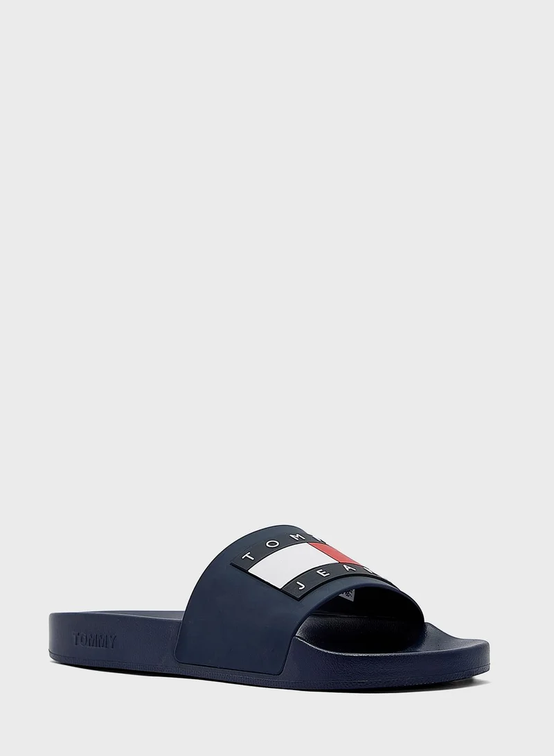 TOMMY JEANS Logo Printed Slide
