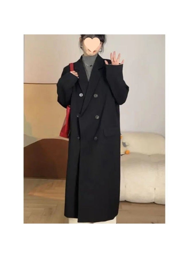 Early Autumn High-end Sense Long Suit Jacket 2024 New Korean Style Loose Elegant College Style Windbreaker For Women 