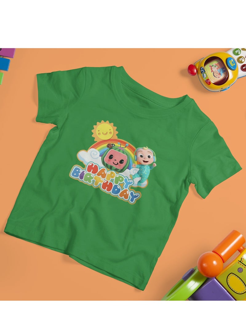 ZOOM تي شيرت للأطفال من كوكوميلون بمناسبة عيد الميلاد السعيد