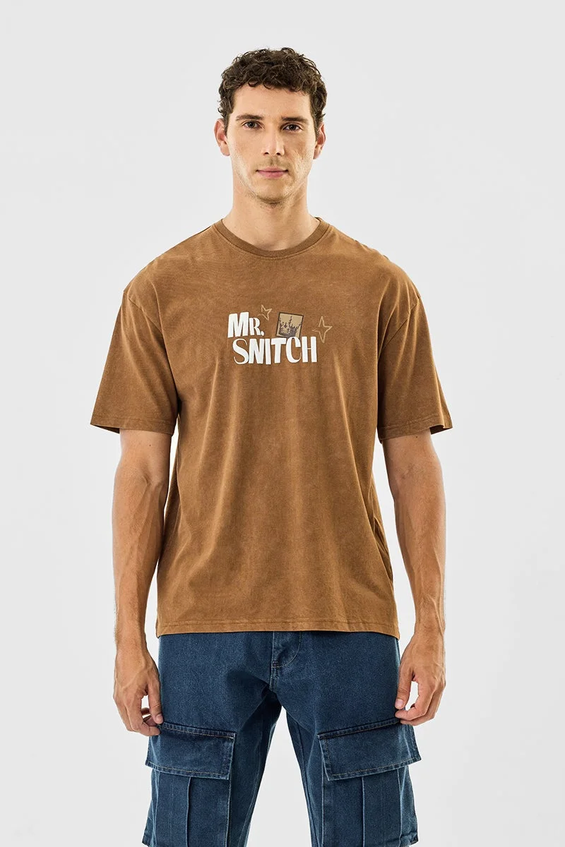 SNITCH Mr. Snitch Graphic T-Shirt