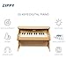 ZIPPY Kids Piano Keyboard 25 Keys Digital Piano for Kids Mini Music Educational Instrument Toy Wood Toy for Toddlers Girls Boys Oak - Image 4