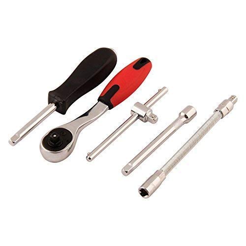 Paghadi PAGHADI 46 in 1 Pcs Tool Kit Screwdriver Set and Socket Set Wrench Set 14 inch Drive Socket Set Multi Purpose Combination Tool Case Precision Socket Set  - Image 2