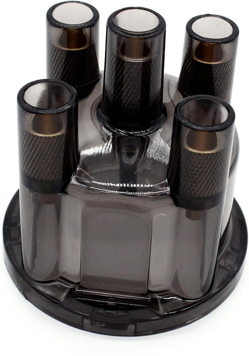 Premium Plastic Distributor Cap for Bus Ghia, Resists Harsh Weather Improves Vehicle Performance with Transparent Distributor Cap (Grey) - Image 1