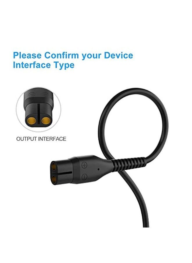 IBERLS - Oneblade Charger For Philips Norelco One Blade Qp2520 / 90, Qp2520 / 72, Qp2520 / 70, A00390 Shaver Power Cord All-In-One Grooming Trimmer Power Supply Adapter - Image 1