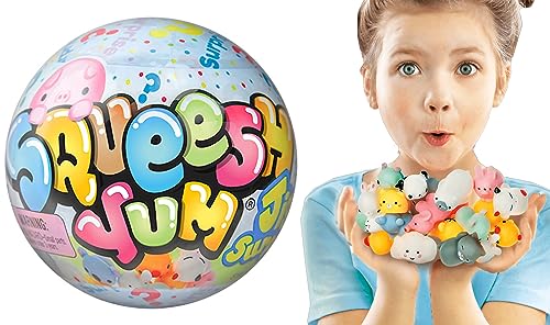 Ja-Ru JARU Mini Mochi Squishy Animals Mystery Ball 1 Ball 5 Mochi Squishy Toy Slow Rise Squishies for Kids Anger Management Toys Kawaii Party Favors Treasure Box Prizes 33341p - Image 1
