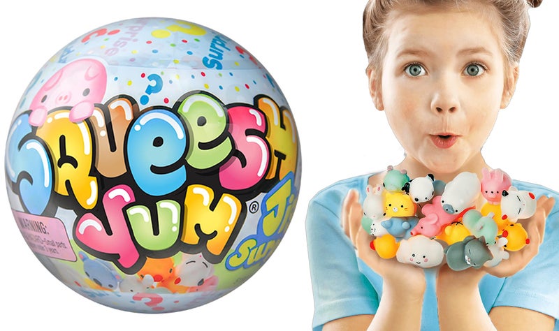 Ja-Ru JARU Mini Mochi Squishy Animals Mystery Ball 1 Ball 5 Mochi Squishy Toy Slow Rise Squishies for Kids Anger Management Toys Kawaii Party Favors Treasure Box Prizes 33341p - Image 3