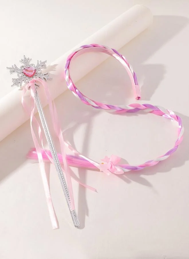 تايك تو 2-Piece Princess Theme Hair Accessories Set