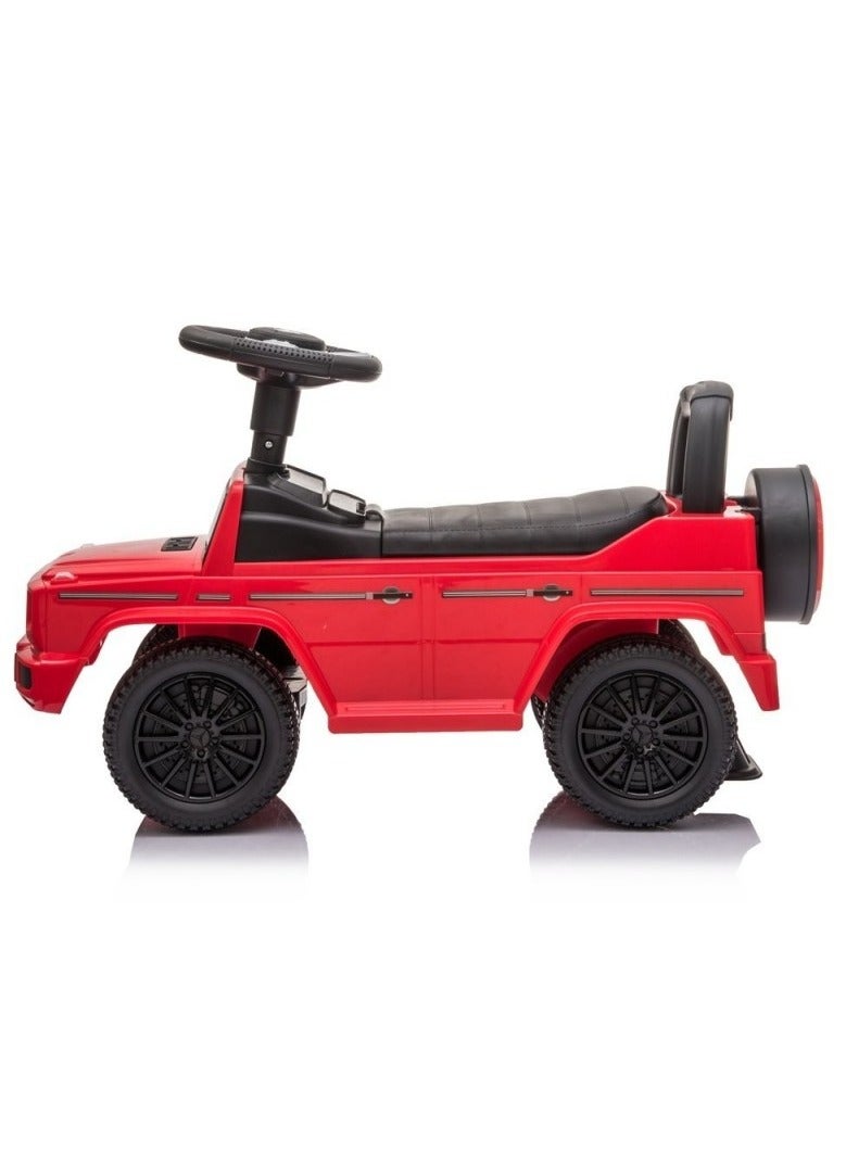 Amsham Toys Mercedes Benz G350 D without Handle Rideon Push Car - Red - Image 2