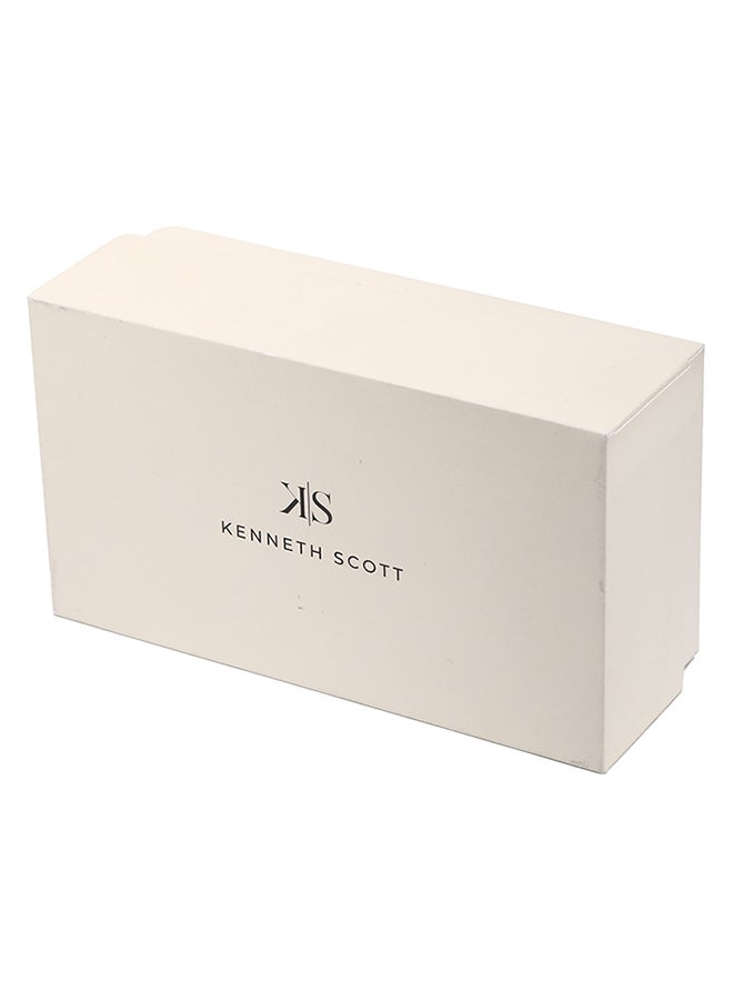 KENNETH SCOTT Women's Analog Round Shape Polyurethane Wrist Watch K23511-RLPP - 28 Mm - Image 4