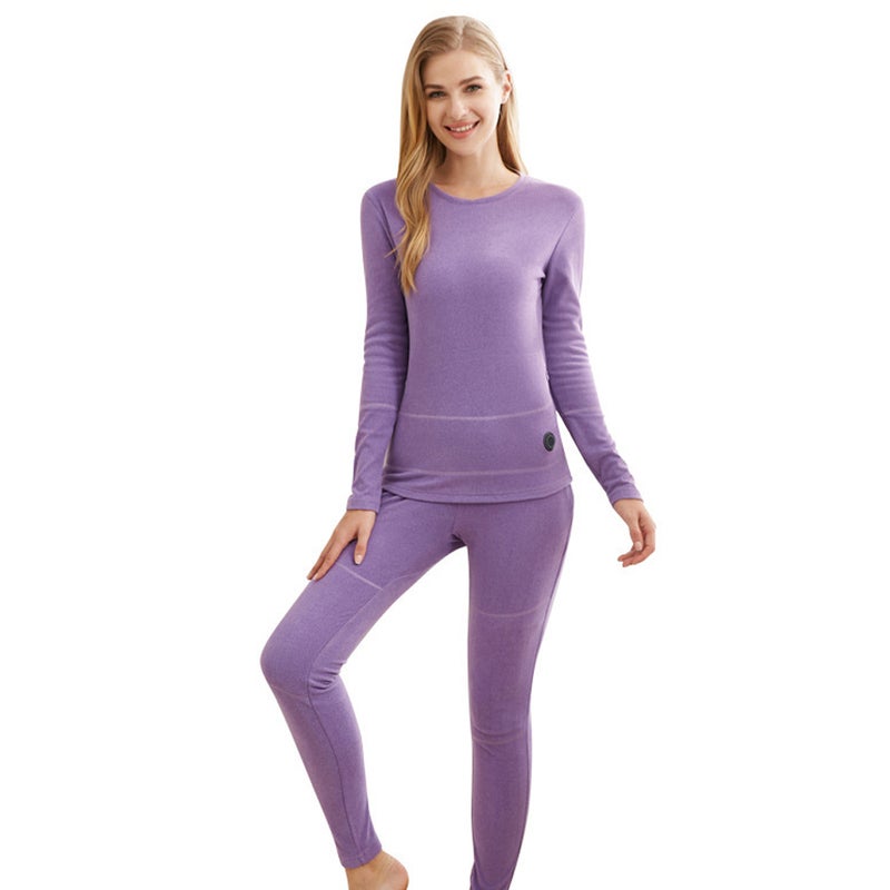 Warm Underwear Suit Winter Intelligent Temperature Control Warm And Cold Proof Electric Heating Clothes And Trousers Heating Suit Warm Suit - Image 1