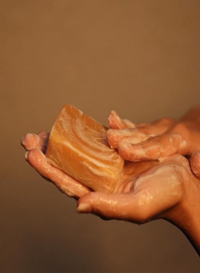 The Bare Bar Neroli Soap Bar - 100 gm | Natural & Organic Handmade Bathing Soap for men and women | Paraben and Sulphate free | Vegan Soap with Essential Oils - Image 3