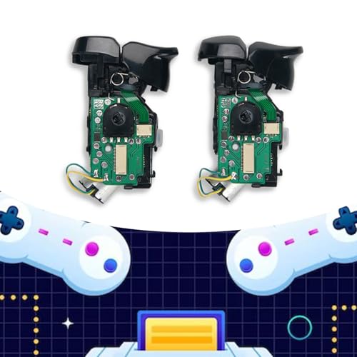BAIMOQI Trigger Module Assembly for Game Controller L1 R1 L2 R2 Left Right Triggers Buttons with Vibration Motor Replacement - Image 2
