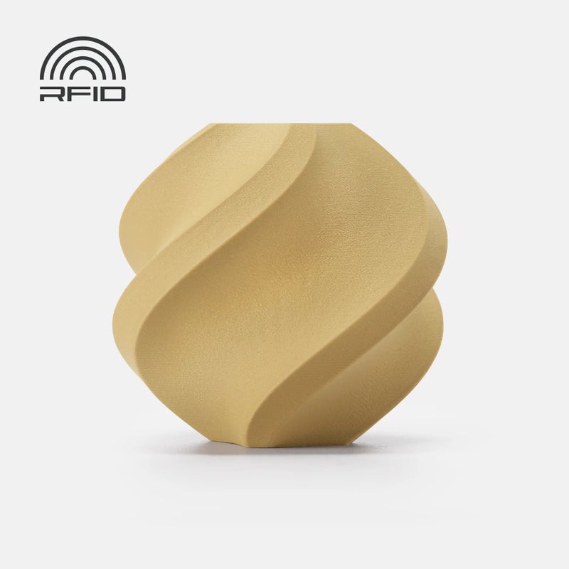 Bambu Lab 3D Printer Filament PLA Wood-Classic Birch- with Bambu Reusable Spool Classic Birch - Image 1