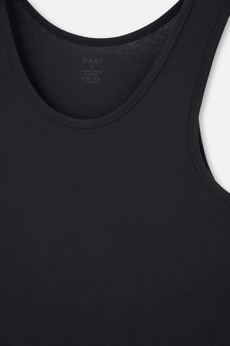داجي Black D4000 Micromodal Undershirt 2-pack
