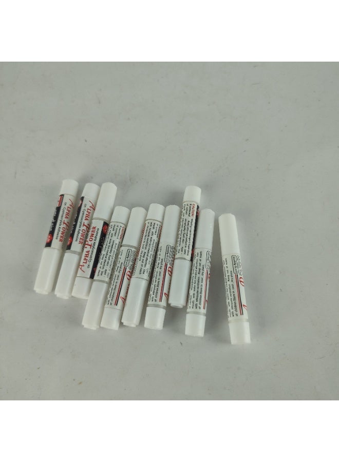 غراء لاصق شفاف متعدد الأغراض، لاصق قوي وسريع - أنبوب، 10 قطع - Image 1