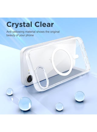 Magnetic Case for iPhone 17e (2026) iPhone 16e(2025) Magsafe Cover, Shockproof Protection, Anti-Yellow & Anti-Scratch - view 4